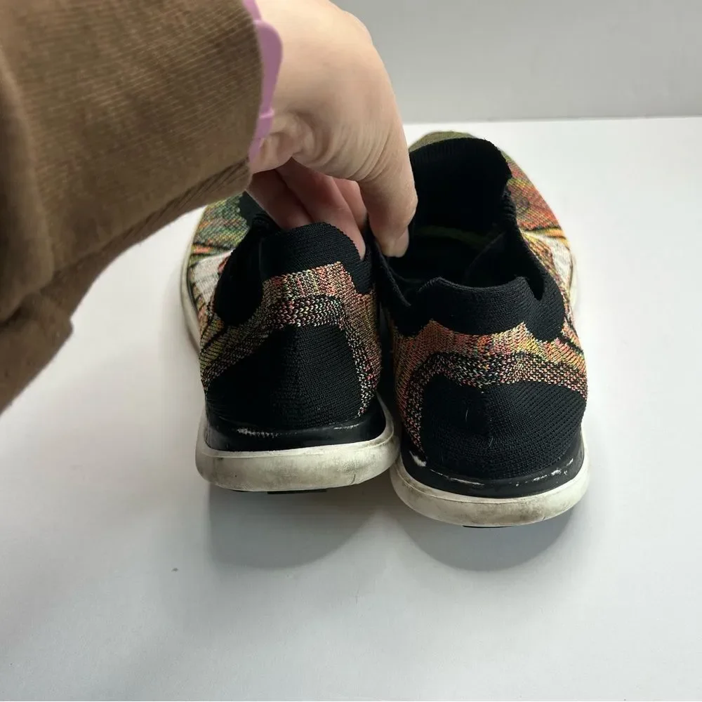 Nike free 4.0 Multicolor Flyknit athletic shoes Sneakers women’s 7.5